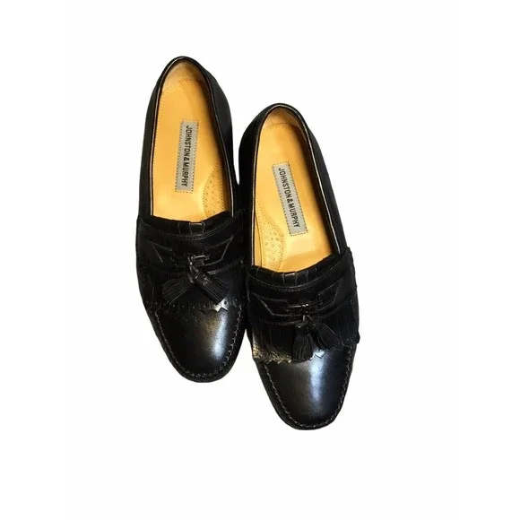 Johnston & Murphy | Shoes | Johnston Murphy Black Mens 